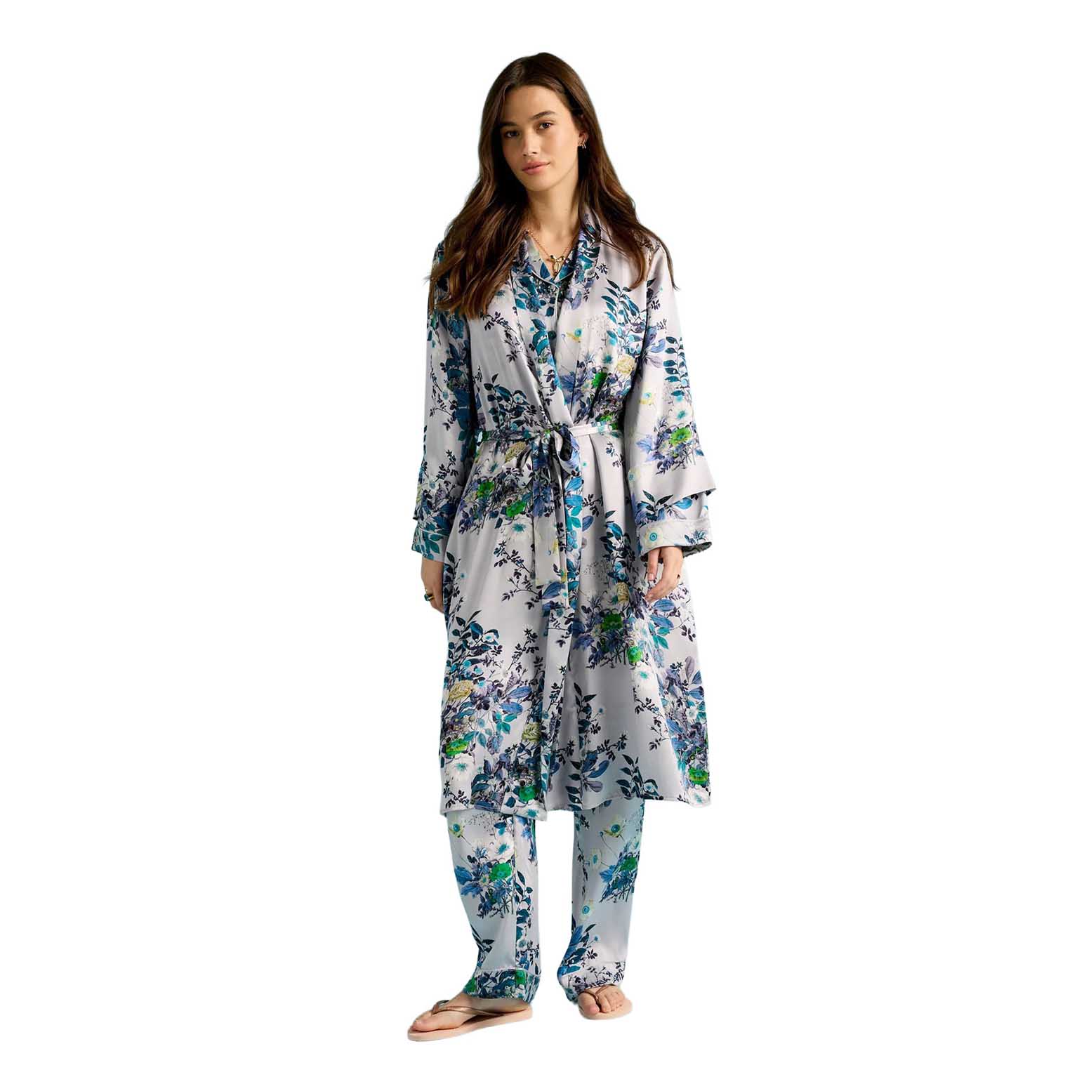 Papinelle x Karen Walker Love Letters Silk Maxi Robe
